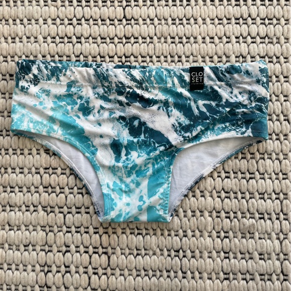Classic Handmade Brazilian Speedo  baby blue swim brief size Small - Picture 1 of 3